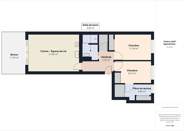 Pour 4 Centre - Proche De La Gare Apartamento